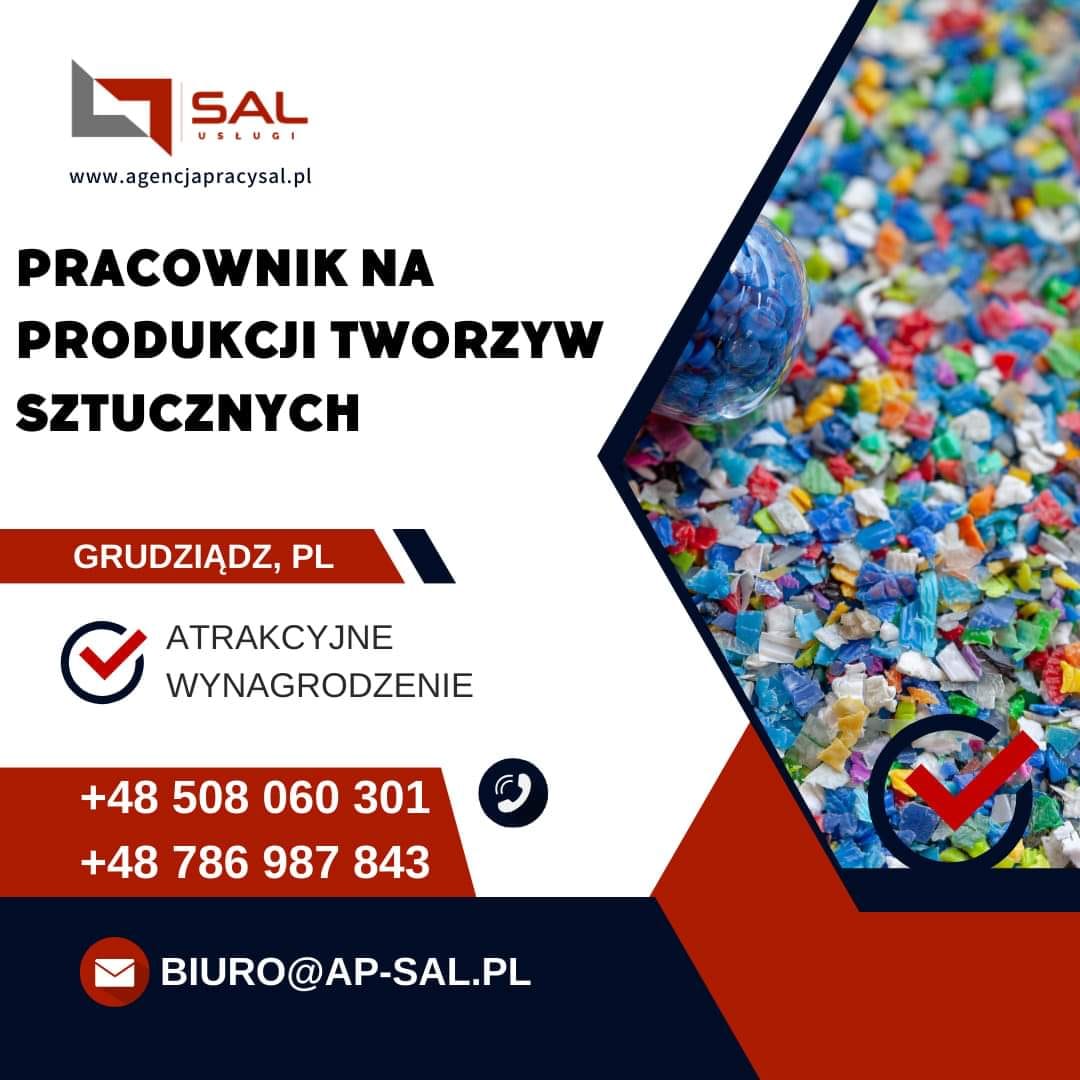 pracownik produkcji tworzyw sztucznych